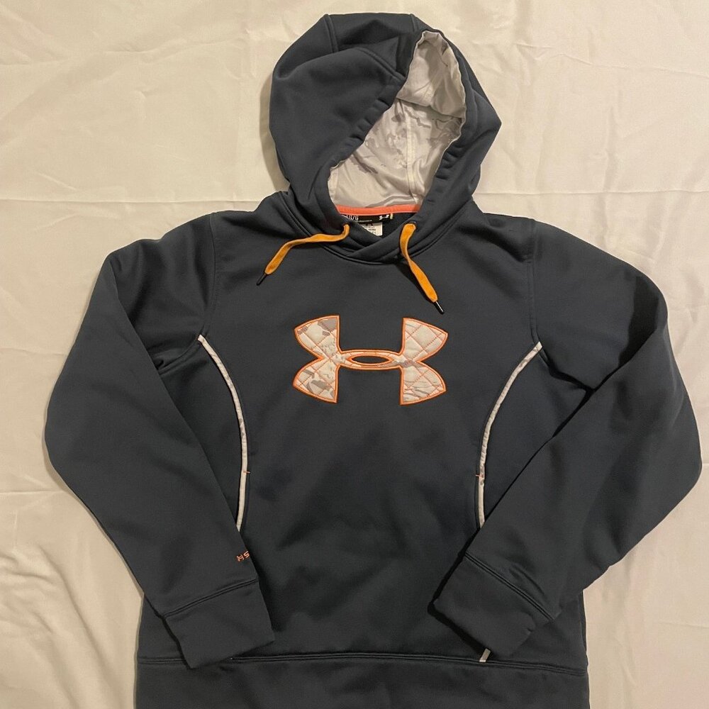 Under Armour Grey Hoodie - Large